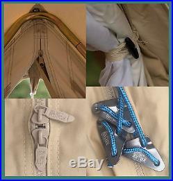 100% Cotton 7m Bell Tent with Zipped in Ground Sheet by Bell Tent Boutique