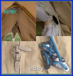 100% Cotton Canvas 4m Bell Tent Zipped In Ground Sheet by Bell Tent Boutique