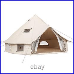 10-20 Person Glamping Camping Tent Waterproof Outdoor Shelter with Vents