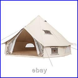 10-20 Person Glamping Camping Tent Waterproof Outdoor Shelter with Vents