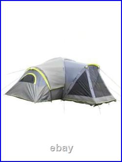 10 People Three Rooms Polyester Cloth Fiberglass Poles Camping Tents Family