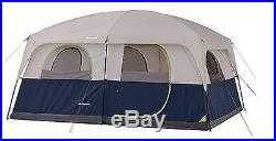 10 Person 2 Room Instant Family Camping Tent Ozark Trail Cabin Hunting Fishing