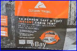10 Person 2 Room Instant Family Camping Tent Ozark Trail Cabin Hunting Fishing