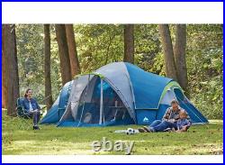 10-Person 3 Room Cabin Camping Tent Screen Porch Waterproof Large Outdoor Tents