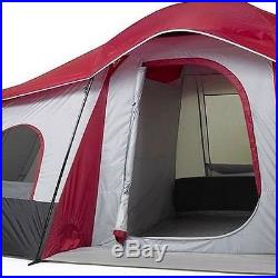 10 Person 3 Room Family Cabin Pop Up Camping Tent Separate Sleeps 10 NEW