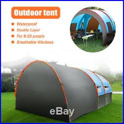 10 Person Big Camping Tent Outdoor Family Camping Hiking Instant Cabin Shelter