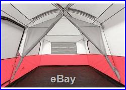 10 Person CABIN TENT Water Proof Rain Fly 2 Room Camping Hiking Outdoor Canopy