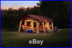 10 Person Cabin Tent 2 Room Family Sleeps Camping Hiking Outdoor Rainfly Shelter