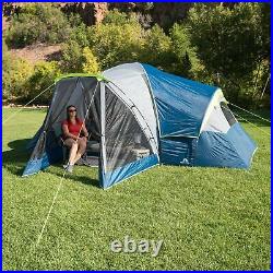 10 Person Camping Tent 3 Room Cabin Dome Portable Outdoor Shelter Rainfly Family