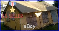 10 Person Camping Tent Northwest Territory Front Porch Cabin 20' X 10' ORIGINAL