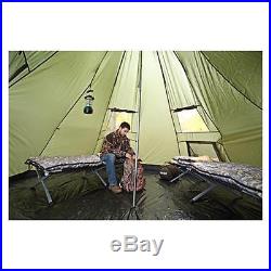 10 Person Deluxe Teepee Tent 14'x14' Waterproof Camping Outdoor, Extra Large