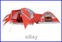 10 Person Family Tent Camping Waterproof Outdoor Hiking Tents 3 Dome Room Rooms