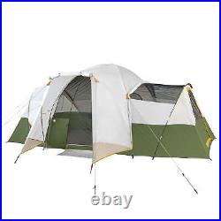 10 Person Hybrid Dome Tent 3 Room Water Resistant Outdoor Camping Adventures New