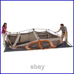 10 Person Instant Cabin Tent Camping Easy Setup Outdoor Tent With Gear Organizer