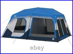 10-Person Instant Cabin Tent Water & Weather Resistant Blue Brand New