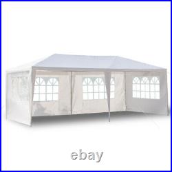 10 x20 Party Tent Four Sides Waterproof Outdoor Gazebo Pavilion with Spiral Tubes