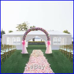 10'x30' Heavy Duty Outdoor Wedding Party Tent Patio Gazebo Canopy with8 Side Walls