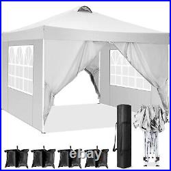 10x10' Commercial Pop UP Canopy Party Tent Folding Waterproof Gazebo Heavy Duty