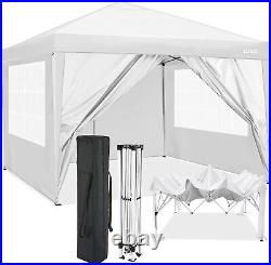 10x10'' Folding Canopy Tent Waterproof Oxford Tent Picnic Outdoor with4 Sidewalls