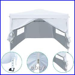 10x10ft Pop up Tent Wedding Party Canopy, Heavy Duty Folding Awning w Carry Bag