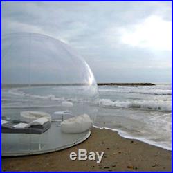 110V Inflatable Eco Home Tent House Luxury Dome Camping Air Bubble Party Outdoor