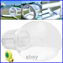 110V PVC House Backyard Camping Inflatable Bubble Tent with Blower 3M2.4M