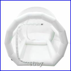 110V PVC House Backyard Camping Inflatable Bubble Tent with Blower 3M2.4M