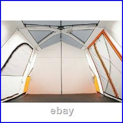 12 Person 18 X 10 Instant Cabin Tent With Integrated Led Light Camping Outdoor NEW