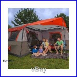 12 Person 3 Room Family Size Instant Cabin Camping Tent Hiking Summer Barbecue