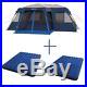 12 Person Family Instant Tent Hiking Camping Outdoor Cabin With 2-Queen Air BEDS