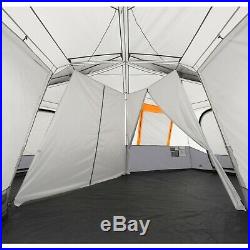 12 Person Instant Cabin Tent 3-Room 20 x 18 Camping Outdoor Family Screen Room