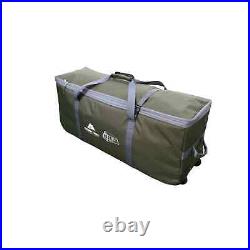 12-Person Instant Cabin Tent 3 Rooms Family Camping Hiking Outdoor Trail Shelter