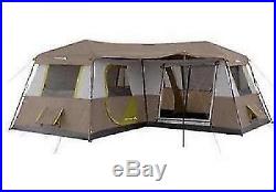 12 Person Large Camping Tent 3 Rooms Hiking Family Cabin Trail Hunting NEW