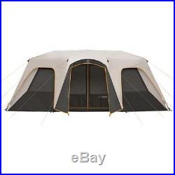 12 Person Outdoors Camping 18x11 Large Instant Cabin Tent Shelter Waterproof New