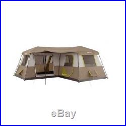 12 Person Tent Camping 3 Room Hiking Family Cabin Hunting Fishing Lodge Large