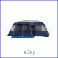 12 Person Tent Instant 2 Room Cabin Outdoor Hiking Family Camping Queen Airbeds