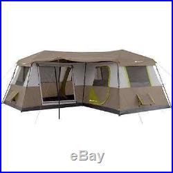12 Person Tent Outdoor Camping Cabin Instant Family 3 Room Sleep Fishing Hiking