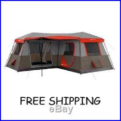 12 Person Tent Outdoor Camping Cabin Instant Family 3 Room Sleep Hiking Fishing