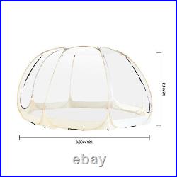 12' x 12' Instant Igloo Tent Portable Outdoor Camping Dome Large Tent for Patios