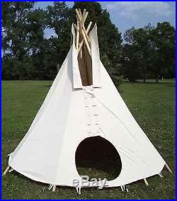 12ft. Dia. SUNFORGER tipi 100% cotton duck Mildew, Fire, and Water resistant