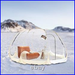 12ftx12ft Outdoor Instant Tent Shelter Bubble Tent Rain Tent Shelter 8-10 Person