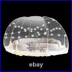 12ftx12ft Outdoor Instant Tent Shelter Bubble Tent Rain Tent Shelter 8-10 Person