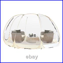 12ftx12ft Outdoor Instant Tent Shelter Bubble Tent Rain Tent Shelter 8-10 Person