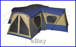 14 Person 20' x 20' Camp Family Cabin Tent Camping Black