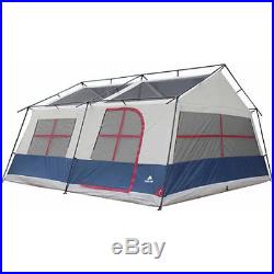 14 Person 3 Room Vacation Home Cabin Camping Outdoor Family Dome Hiking Tent New