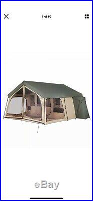 14 Person Camping Tent Ozark Trail 2 Room Cabin Outdoor Large Family Lodge NEW