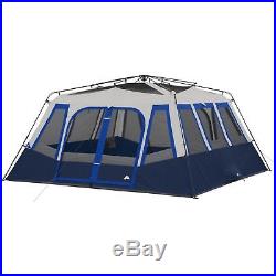 14 Person Ozark Trail 2 Room Instant Cabin Tent Camping Hiking Family Portable