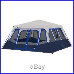 14 Person Ozark Trail 2 Room Instant Cabin Tent Camping Hiking Family Portable