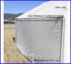 14 x 16 CANVAS WALL TENT WATER & MILDEW TREATED