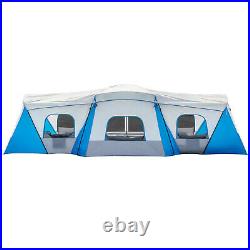 16 Person Large Camping Tent Outdoor Picnic Travel Family Cabin House 4 Room